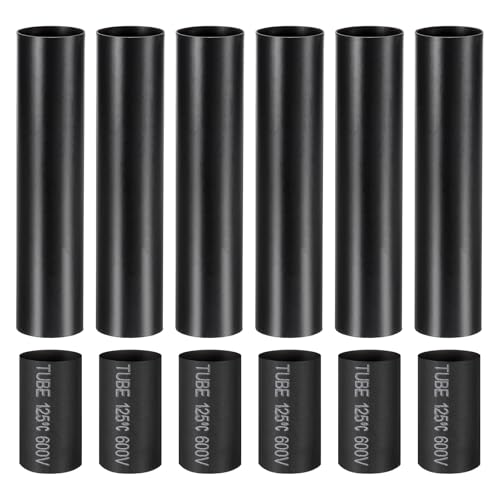 PATIKIL 4 Inch Candle Covers Sleeves 6Pcs Metal E12 Chandelier Socket Holder