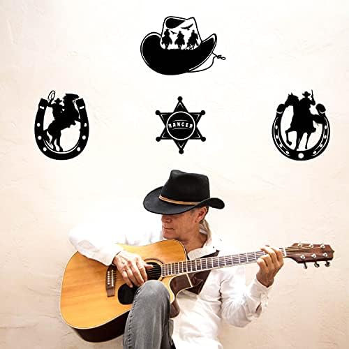 SUPERDANT Western Style Cowboy Boots Wall Decals
