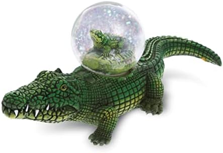CoTa Global Alligator Snow Globe - Sparkly 45mm Figurine