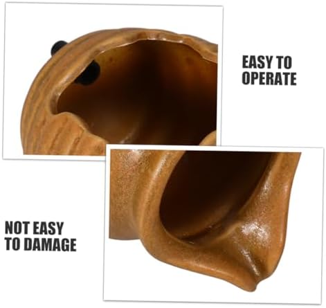 PRETYZOOM Ceramic Water Fountain Ornament for Outdoor and Indoor Use