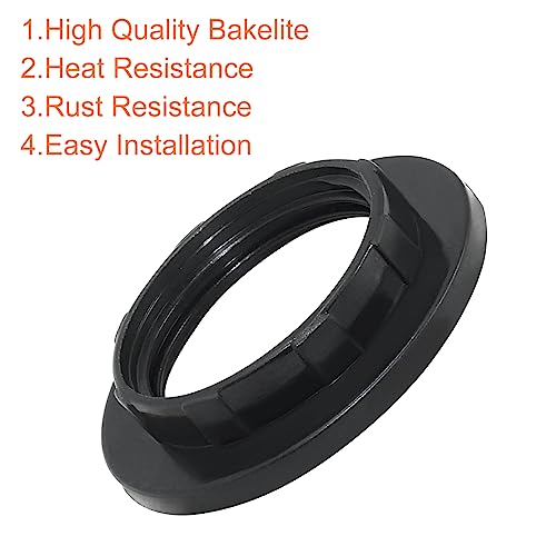 Litoexpe 4 Pack E14 Lamp Shade Collar Rings