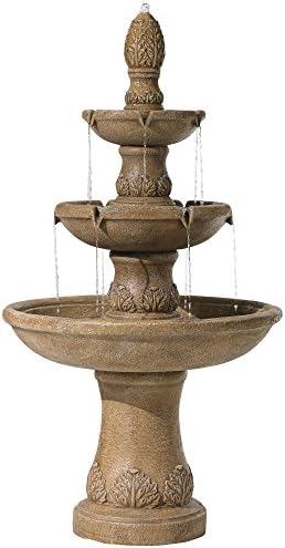 John Timberland Domanico 57 Inch Freestanding Water Fountain
