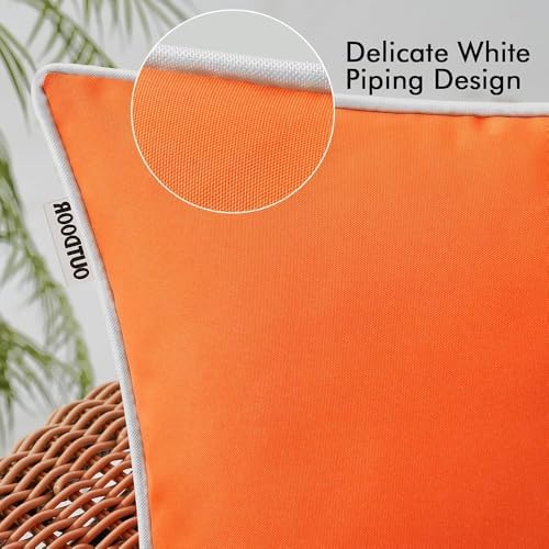 MIULEE Fall Pack of 2 Waterproof Pillow Covers