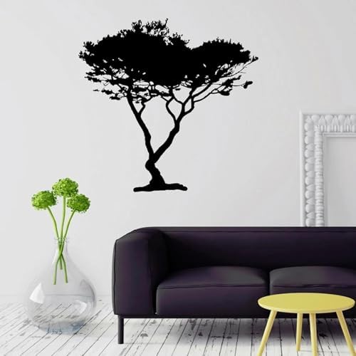 MIAOKEKEN Tree Wall Sticker Forest Nature Master Bedroom Decor