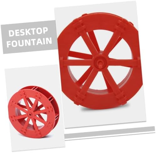 Water Wheel Fountain Decor Prop for Garden