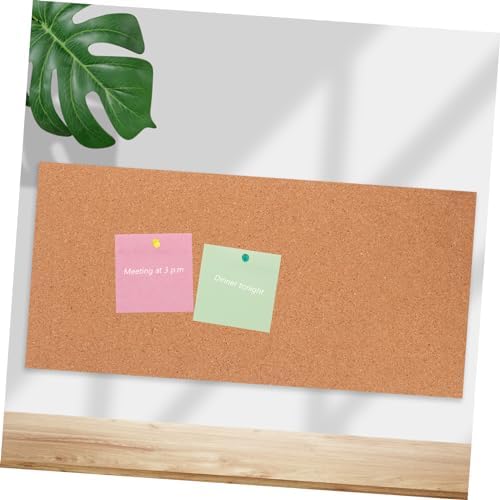 BIUDECO Adhesive Cork Bulletin Board for Wall Decor