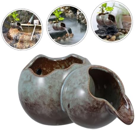 Elegant Ceramic Fountain Spitter Nozzle for Ponds and Aquariums