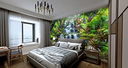 FLFK 3D Mountain Spring Wall Mural 1417x984 - Natural Landscape Peel and Stick