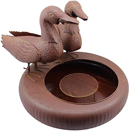 Park Hill Collection Folk Art Duck Fountain Spitter with Pump