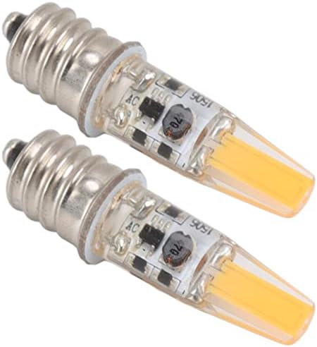 AYNEFY 2Pcs 12V Warm Light LED Bulbs for Lamp Beads