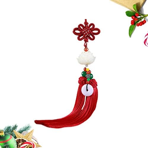Garneck Car Rear View Mirror Hanging Tassel Ornament
