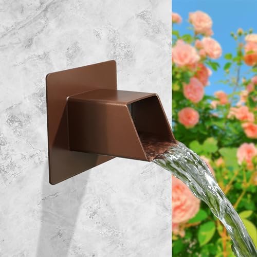 316 Stainless Steel 12-Inch Wall-Mounted Water Spout