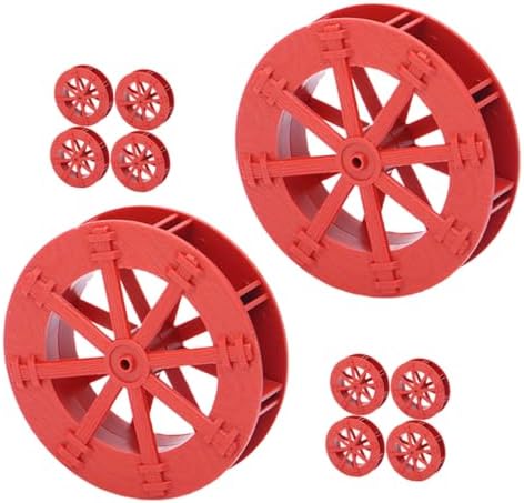 HANABASS 4sets Tabletop Fountain Replacement Water Wheel Decor