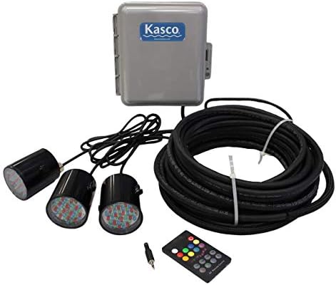 Kasco 1HP J Series Decorative Pond Fountain with RGB Lights
