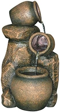 Giare Water Urn Garden Fountain - Outdoor Water Feature