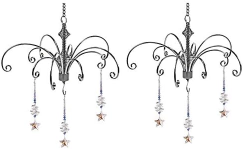 HOHIYA 2pc Crystal Angel Suncatcher Display
