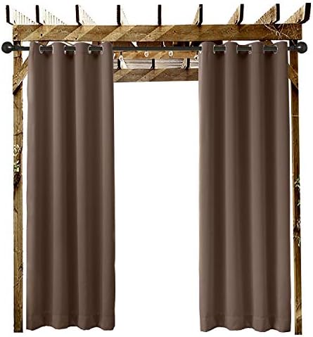 Drapifytex Outdoor Curtain Waterproof Blackout