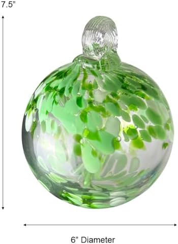 Dale Tiffany Hand Blown Glass Gazing Ball