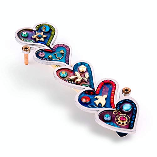 Seeka Pilar of Hearts Mezuzah - M0952 1