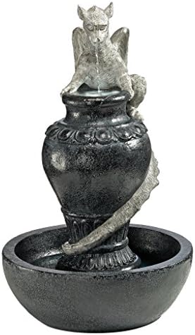 Design Toscano Dragon Fountain with LED Light