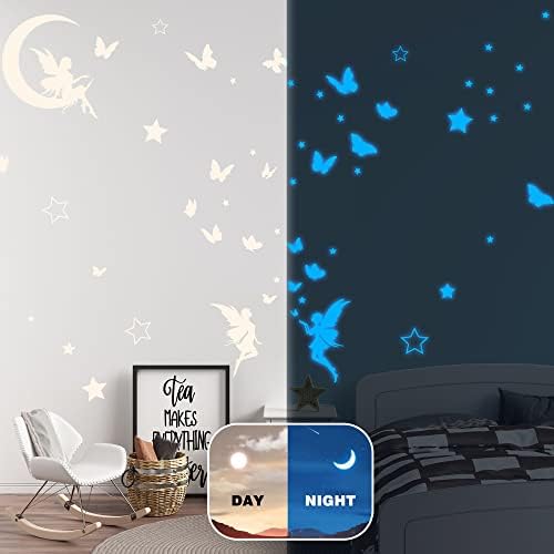 Fantasy Fairy Glow in Dark Wall Decal Sticker