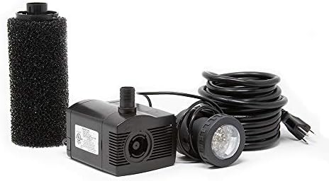 Beckett LV450T 458 GPH LED Water Pump Kit Black