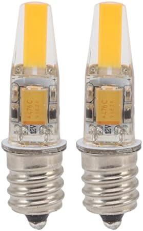 AYNEFY 2Pcs 12V Warm Light LED Bulbs for Lamp Beads