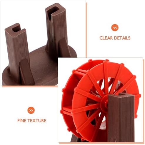 Mini Water Wheel Fountain for Garden and Patio Dcor