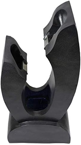 315 Inch Black Lighted Modern Outdoor Water Fountain