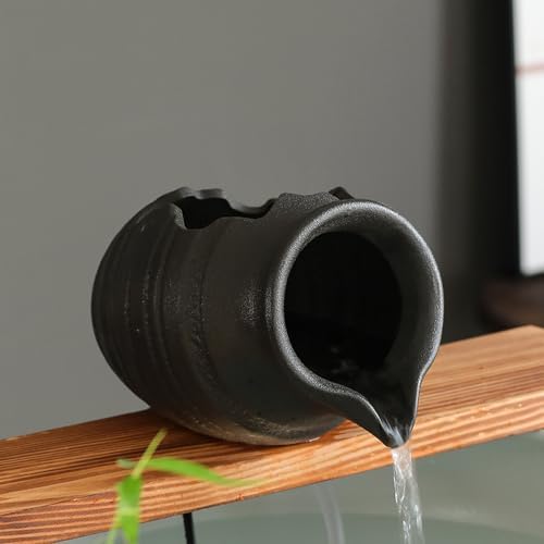 Outdoor Garden Fountain Spitter Ceramic Pot Decoration