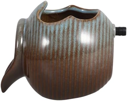 Ciieeo Ceramic Waterfall Jar for Tabletop Fountain and Decor