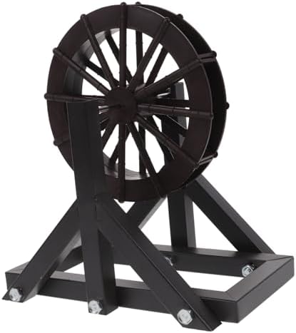 YARNOW Waterfall Fountain Rotating Wheel Decor Set
