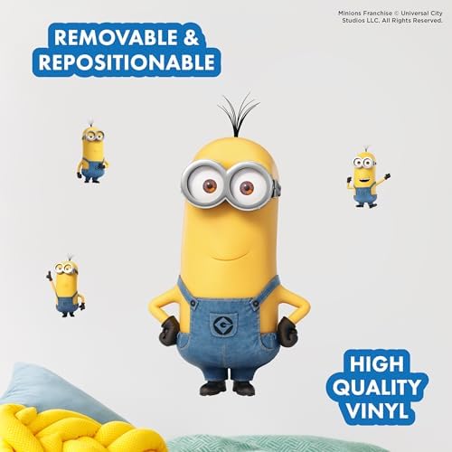 Despicable Me Minions Kevin Wall Decals Set of 4