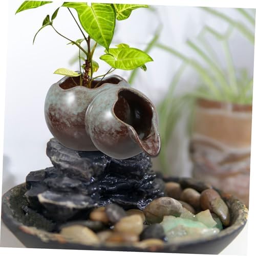 SUPVOX Ceramic Fountain Spitter for Ponds and Aquariums
