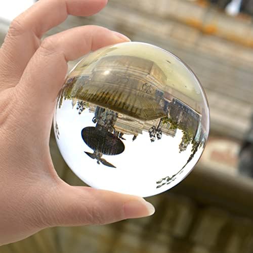 LONGWIN 60mm Crystal Ball with Free Stand Suncatcher