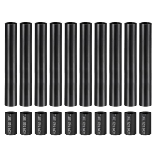 PATIKIL 6 Inch Candle Covers Sleeves 10Pcs Metal E12 Chandelier Socket Holder