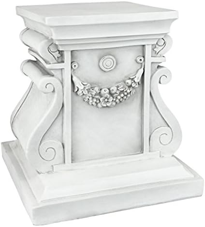 Design Toscano Statuary Garden Base Riser Medium Classic Plinth
