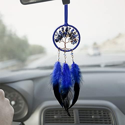 LOMOHOO Dream Catcher Car Rear View Mirror Pendant