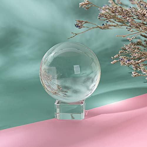 LONGWIN 60mm Crystal Ball with Free Stand Suncatcher
