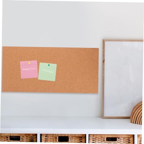 BIUDECO Adhesive Cork Bulletin Board for Wall Decor