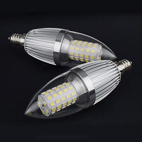 Geeze LED Candelabra Bulb Non-Dimmable 12W 1200 Lumens E12 Base