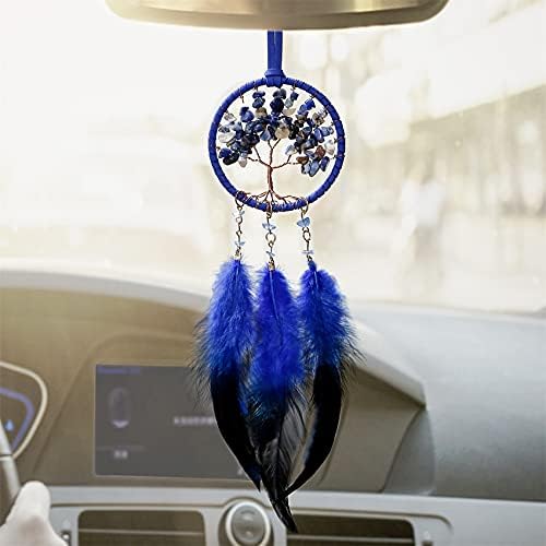 LOMOHOO Dream Catcher Car Rear View Mirror Pendant