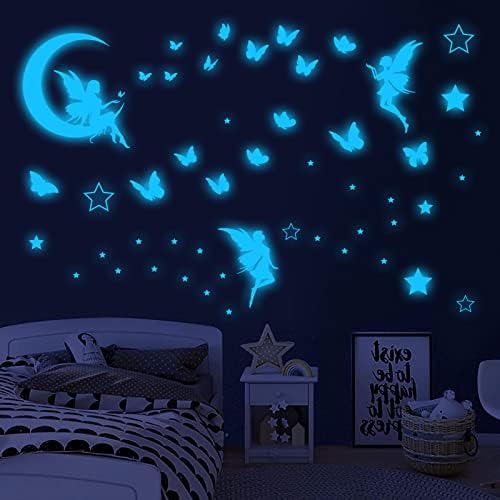 Fantasy Fairy Glow in Dark Wall Decal Sticker