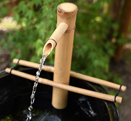 Bamboo Accents 12 Inch Adjustable Fountain Kit with Pump