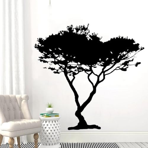 MIAOKEKEN Tree Wall Sticker Forest Nature Master Bedroom Decor