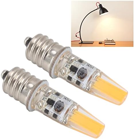 AYNEFY 2Pcs 12V Warm Light LED Bulbs for Lamp Beads