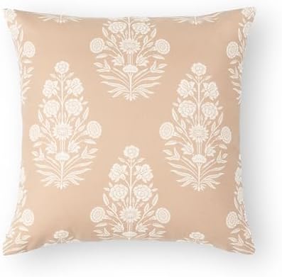 Crumbs Home Modern Farmhouse Fall Linen Throw Pillow Cover 20x20