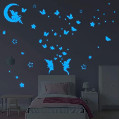 Fantasy Fairy Glow in Dark Wall Decal Sticker