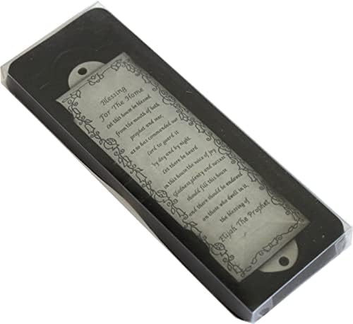 Holy Land Market Elijah The Prophet Mezuzah Pewter