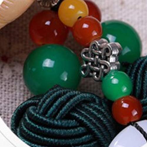 Garneck Car Rear View Mirror Hanging Tassel Ornament